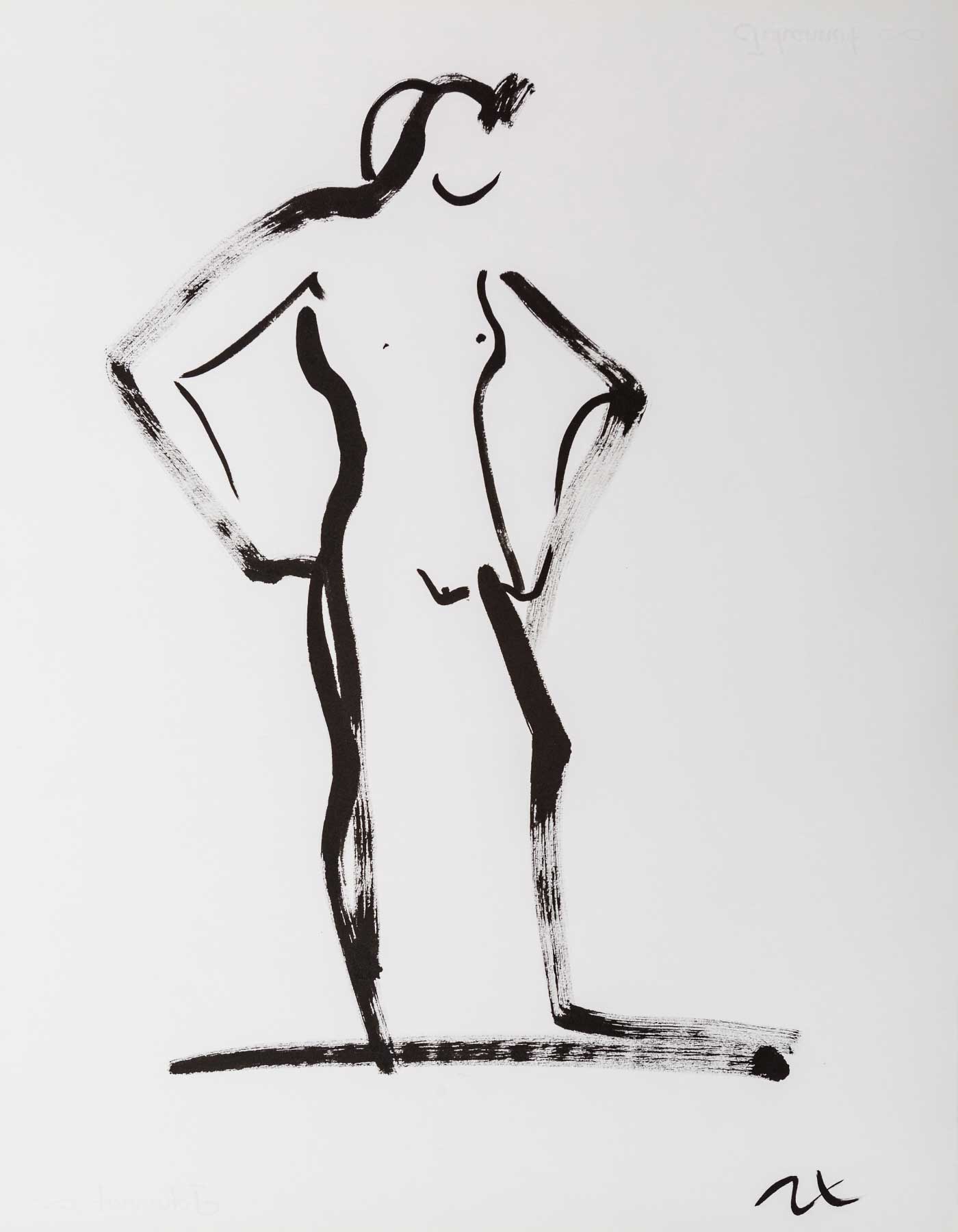 Sketches, Calligraphy. © Nataliya Vilvovskaya