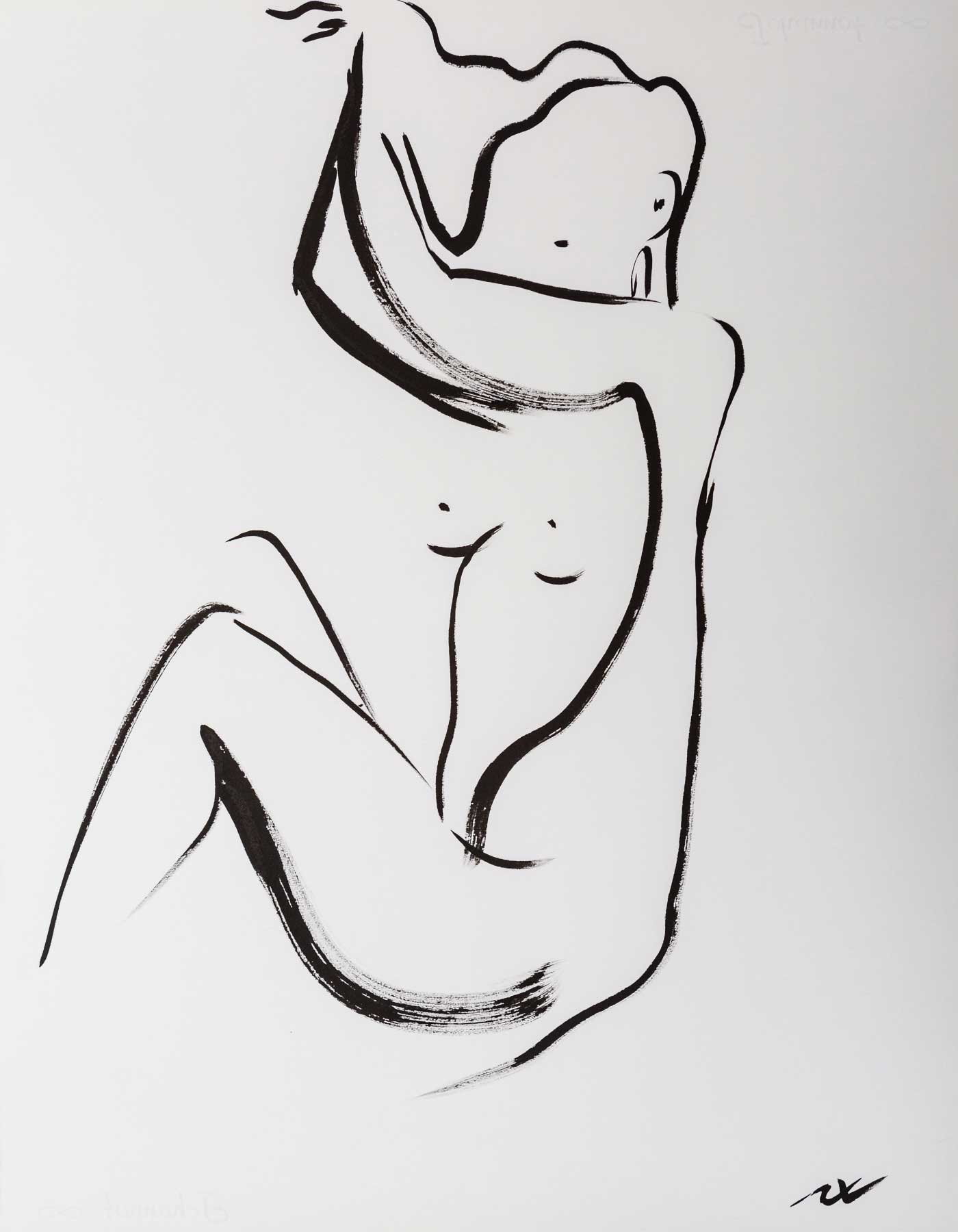 Sketches, Calligraphy. © Nataliya Vilvovskaya