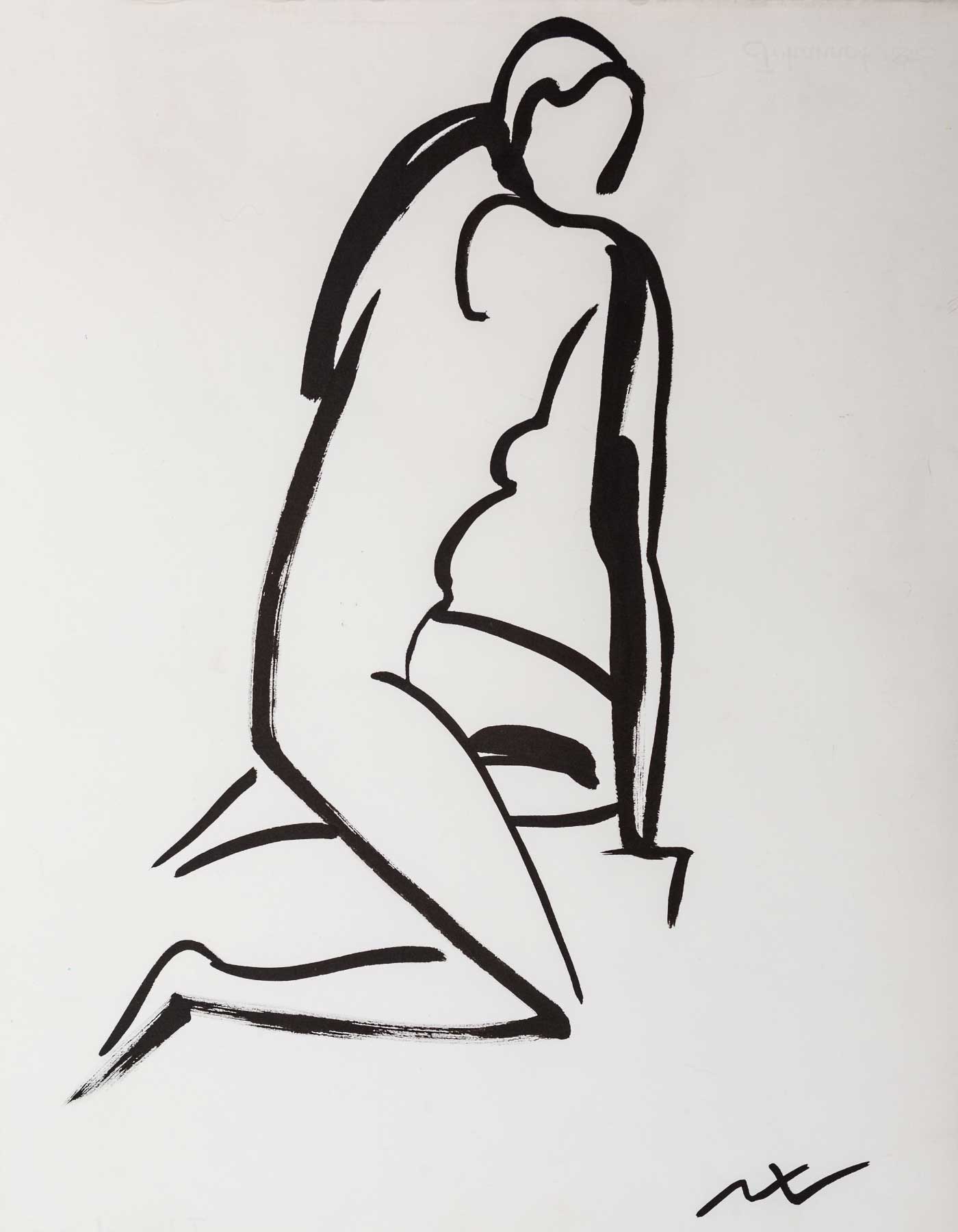 Sketches, Calligraphy. © Nataliya Vilvovskaya